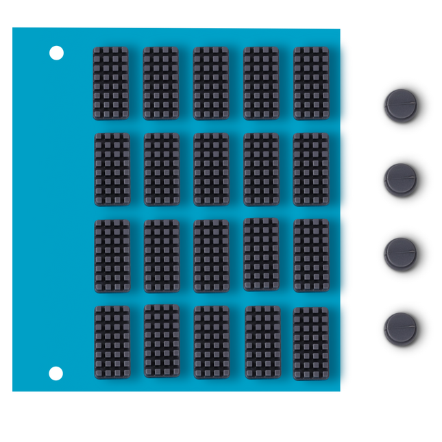 Nozzle Cleaning Brushes and Parking Pads Kit for Snapmaker U1