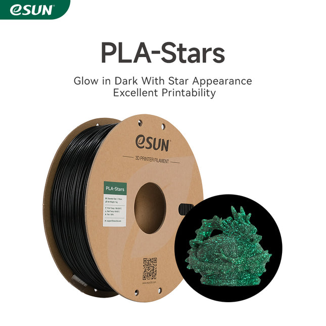 Galaxy Black Stars PLA eSun Filament