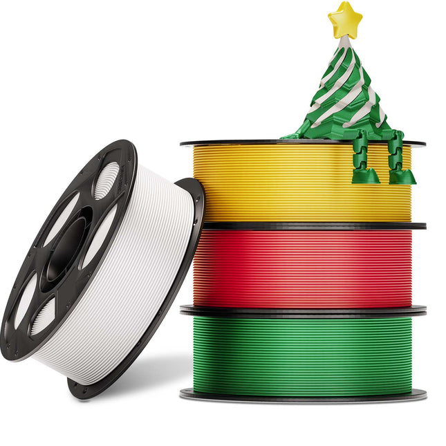 PLA Silk Christmas Wonderland Filament Anycubic