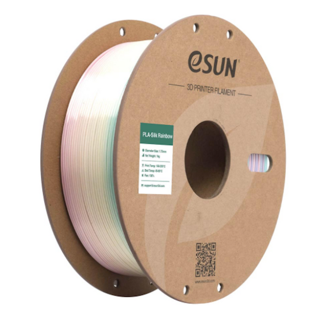 eSilk Rainbow Moon Palace PLA eSun Filament