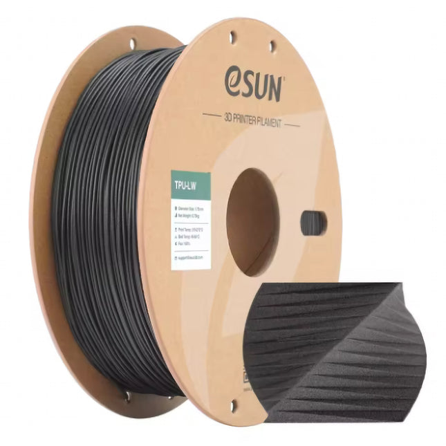 Black TPU-LW eSun Filament