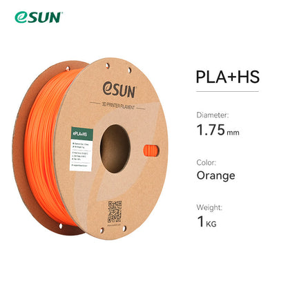 Orange ePLA+HS (High Speed) eSun Filament