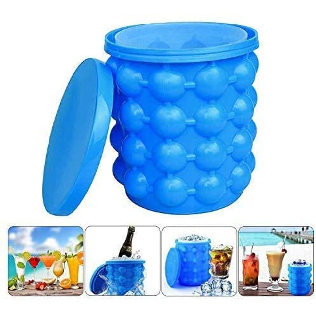 ถังทำน้ำแข็ง Ice Cube Maker ซิลิโคนทำน้ำแข็ง