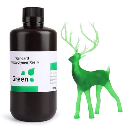 Green Standard Photopolymer ELEGOO Resin