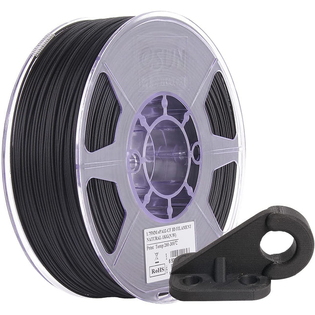 ePA12+CF (Carbon Fiber Filled Nylon 12) eSun filament