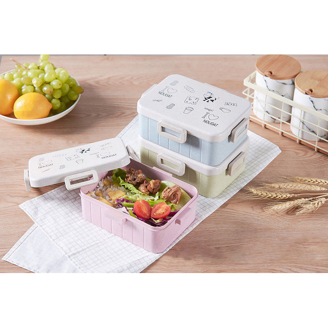 กล่องฟางข้าว - Wheat straw lunch box