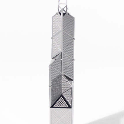 Bank Of China Tower 3D Metal Model Kit - โมเดลโลหะแบงค์ออฟไชน่าทาวเวอร์
