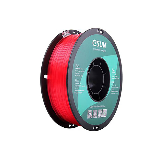 Translucent Watermelon Red PLA eSun Filament
