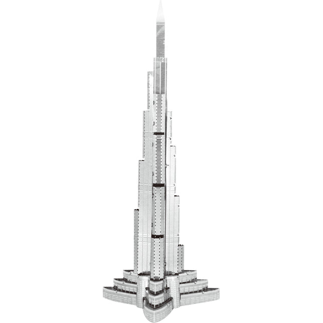 Burj Khalifa Tower 3D Metal Model Kit - Burj Khalifa Metal Model