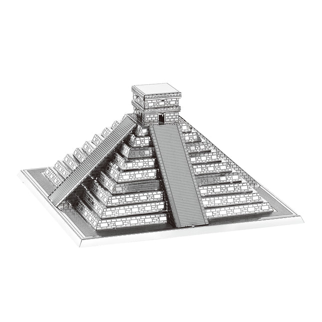 Maya Pyramid 3D Metal Model Kit - Metal Model of the Pyramid of El Castillo of Chichen Itza