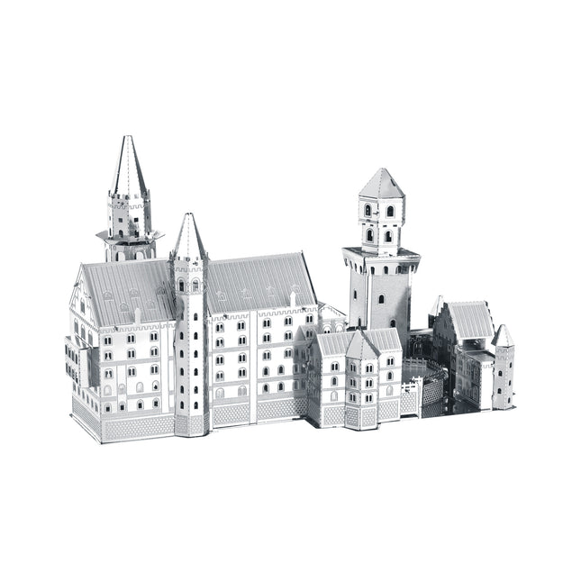 New Swan Stone Castle 3D Metal Model Kit - Neuschwanstein Castle Metal Model