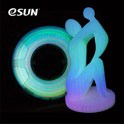 Luminous-Rainbow PLA eSun Filament