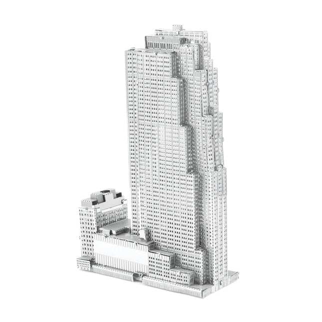 Rockefeller Plaza 3D Metal Model Kit - Rockefeller Plaza Building Metal Model