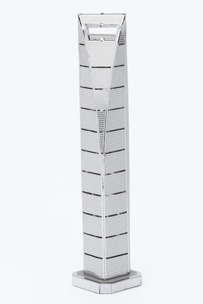 Shanghai World Financial Center 3D Metal Model Kit - โมเดลโลหะตึกศูนย์การเงินเซี่ยงไฮ้