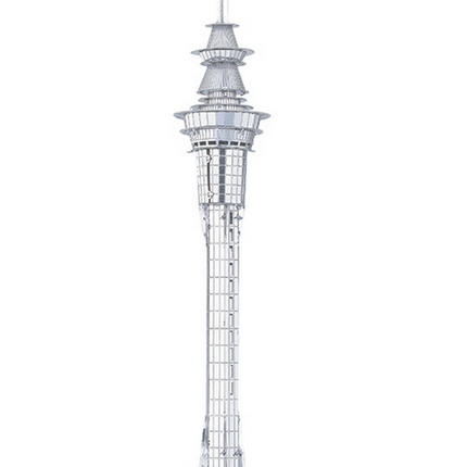 Sky Tower 3D Metal Model Kit - โมเดลโลหะ Sky Tower