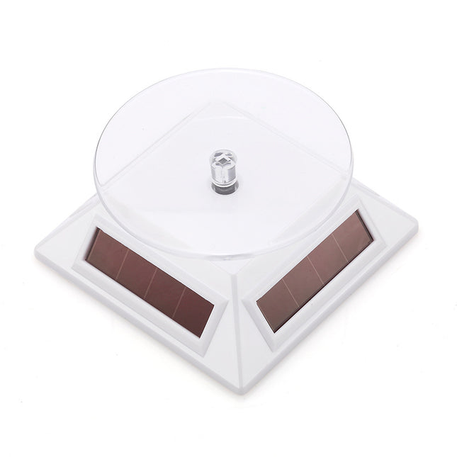 White Solar Cell Turntable