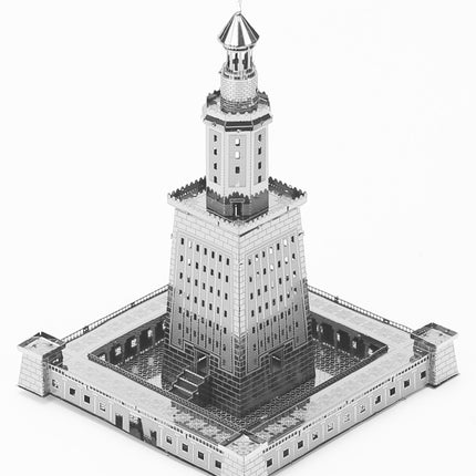 The Lighthouse of Alexandria 3D Metal Model Kit - Metal model of the Pharos Lighthouse of Alexandria.