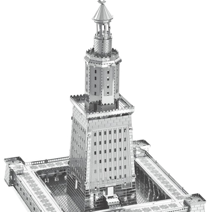 The Lighthouse of Alexandria 3D Metal Model Kit - Metal model of the Pharos Lighthouse of Alexandria.