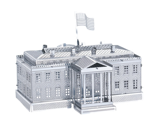 The White House 3D Metal Model Kit - Metal Model of the White House of the United States
