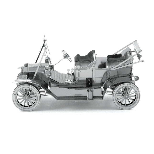 Vintage car 3D Metal Model Kit - Vintage car metal model
