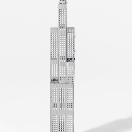 Willis Tower 3D Metal Model Kit - โมเดลโลหะวิลลิสทาวเวอร์