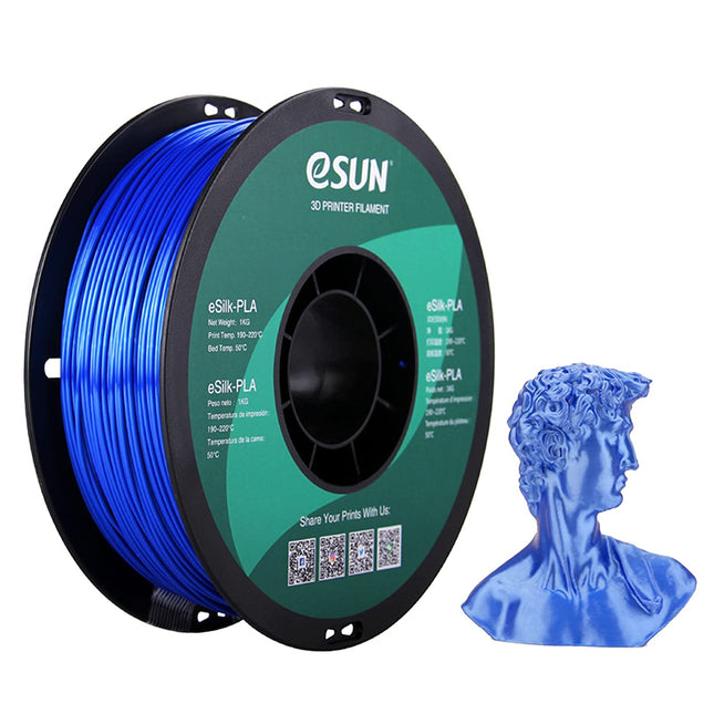 eSilk Blue PLA eSun Filament