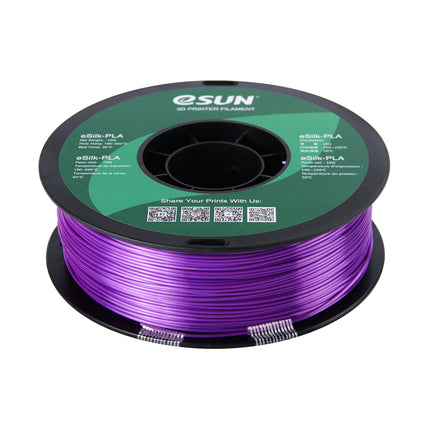 eSilk Purple PLA eSun Filament