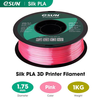 eSilk Pink PLA eSun Filament