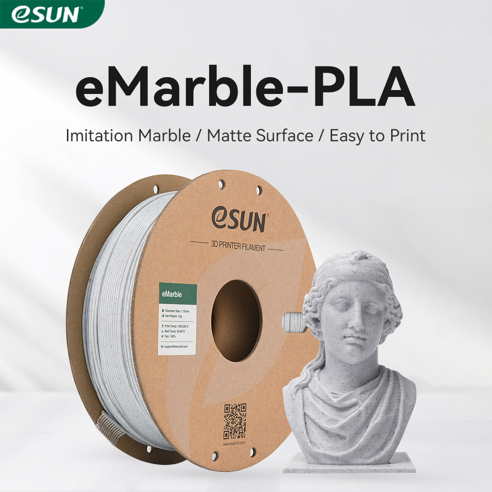 eSUN PLA-Marble เส้นพิมพ์ 3D ลายหินอ่อนธรรมชาติ