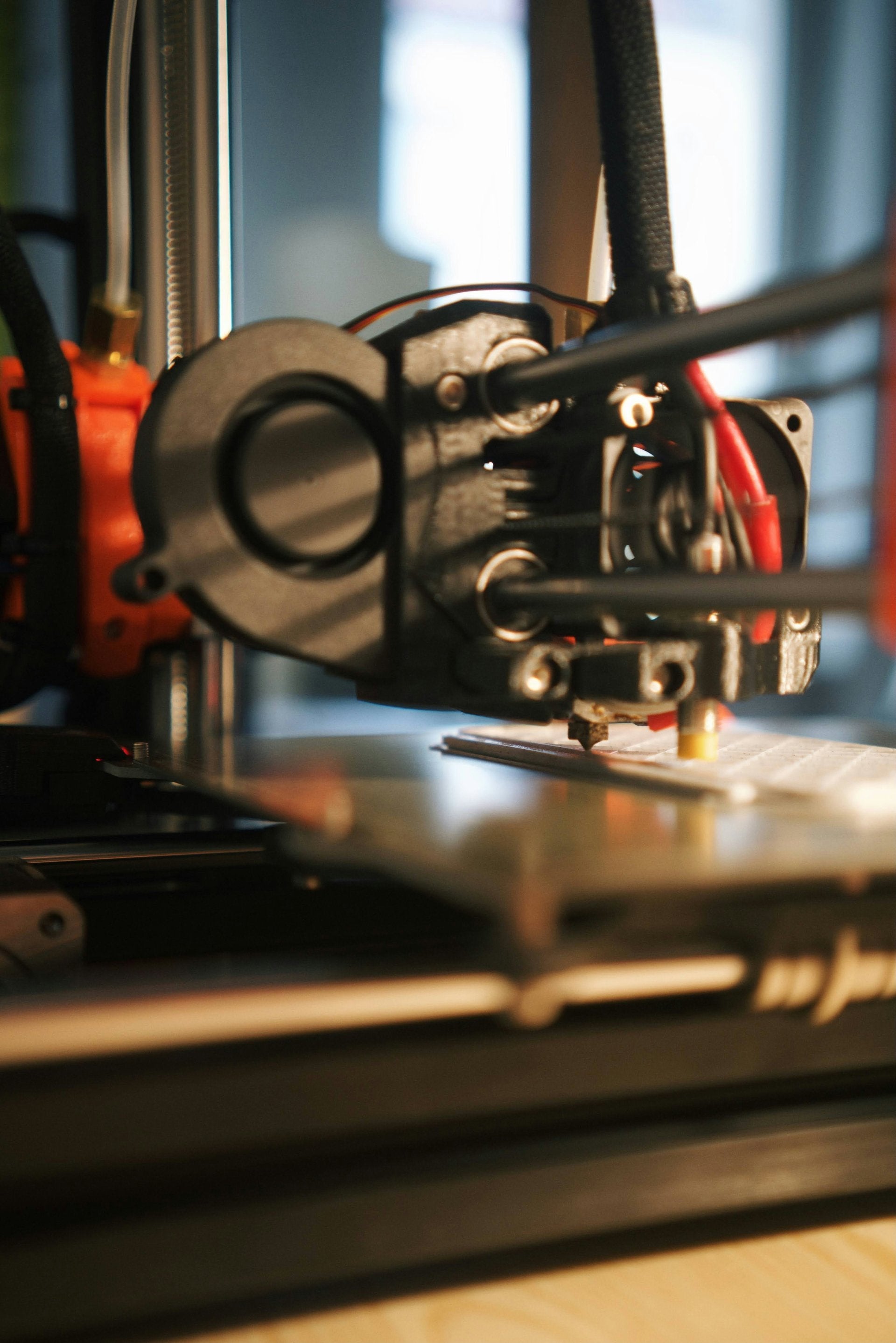 3D printer printing an object