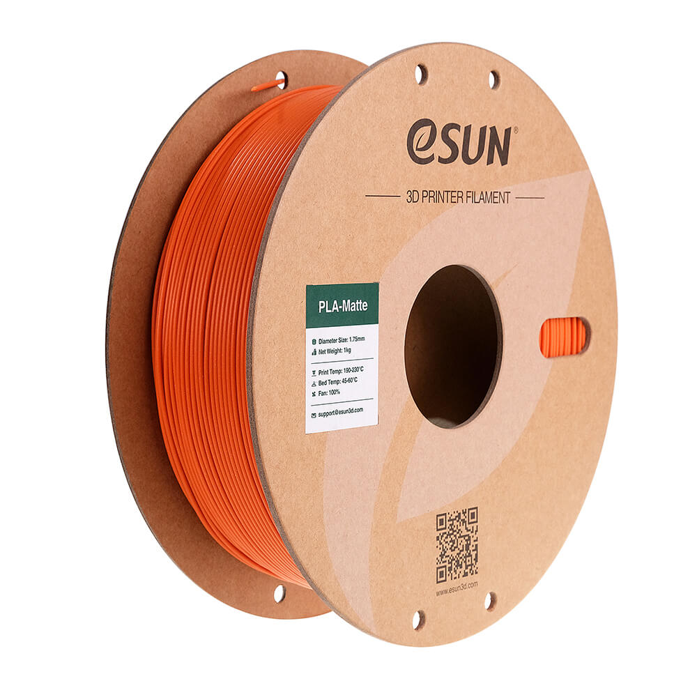 eSUN PLA-Matte Filament สี Tangerine สำหรับ 3D Printer
