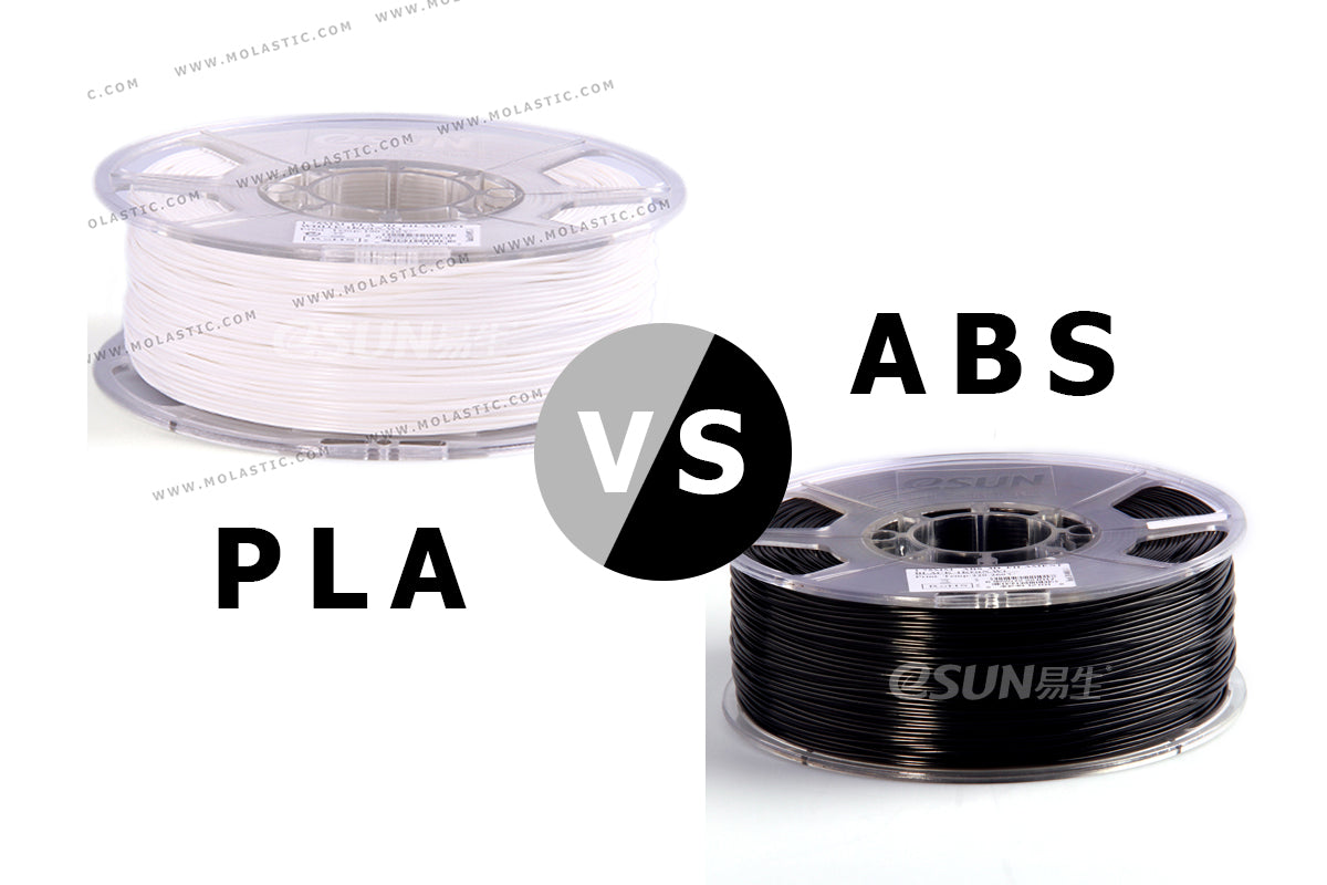 PLA และ ABS นั้นแตกต่างกันอย่างไร?