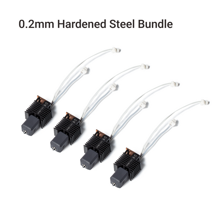 0.2mm Hardened Steel Hot End Bundle for Snapmaker U1