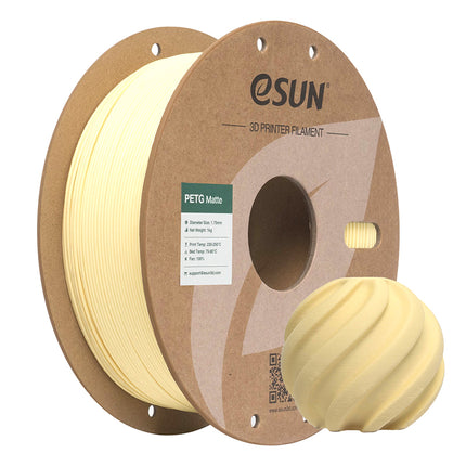 PETG Matte eSUN Filament for 3D Printing