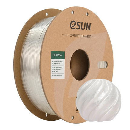 Black TPU 95A eSun Filament 