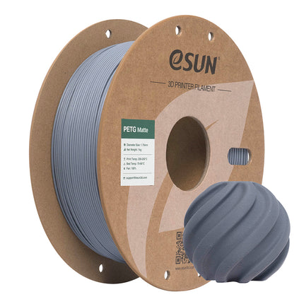 PETG Matte eSUN Filament for 3D Printing