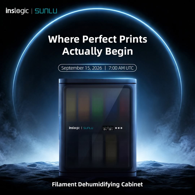 Inslogic i10 Filament Dehumidifying Cabinet - ตู้อบไล่ความชื้นเส้นพลาสติก 3D Printing