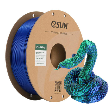 eSilk Red-Blue PLA Magic eSun Filament 