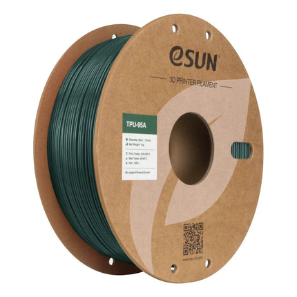 Green TPU95A eSUN Filament