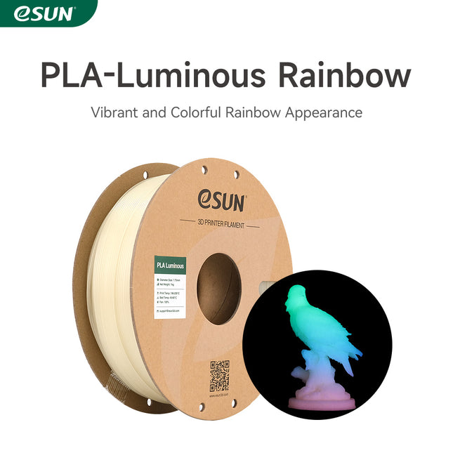 Luminous Rainbow PLA eSun Filament