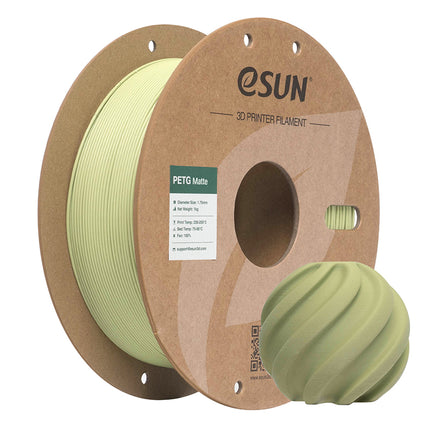 PETG Matte eSUN Filament for 3D Printing