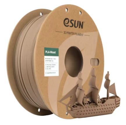 Natural Wood PLA eSun Filament 