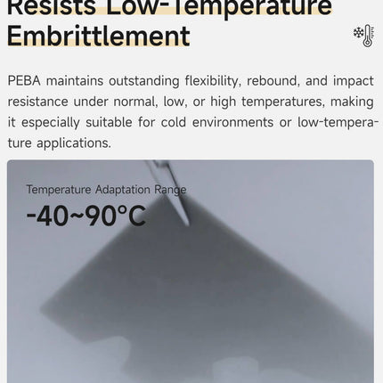 PEBA-90A (Polyether Block Amide) eSUN Filament