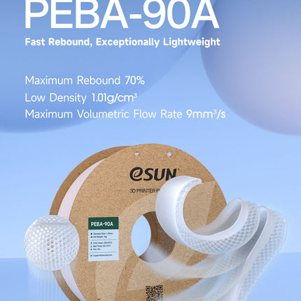 PEBA-90A (Polyether Block Amide) eSUN Filament