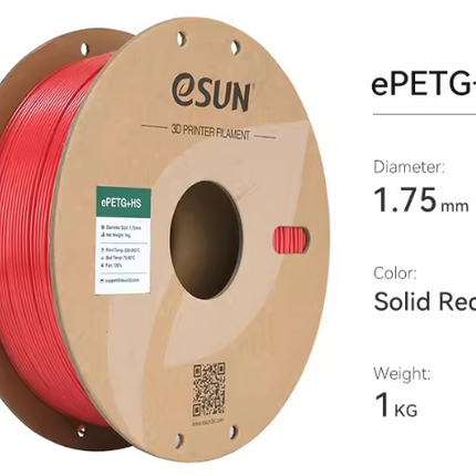 PETG Hight Speed ​​(PETG+HS) eSUN Filament