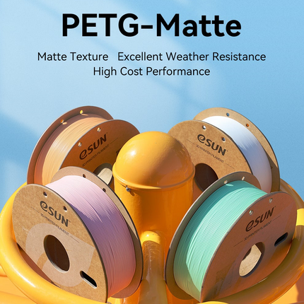 PETG Matte eSUN Filament for 3D Printing