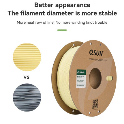 PLA Matte eSUN Filament for 3D Printing