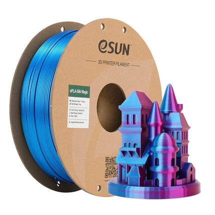 eSilk Red-Blue PLA Magic eSun Filament 