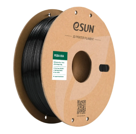 Black PEBA-90A eSUN Filament