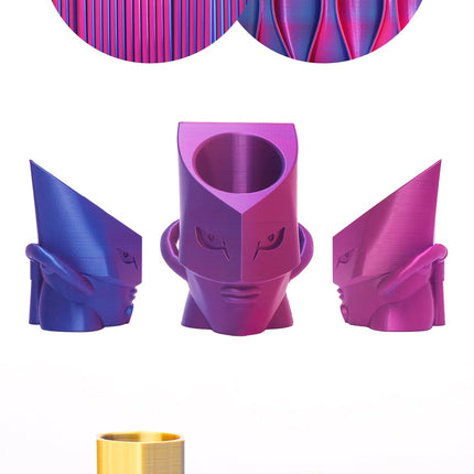 eSilk Red-Blue PLA Magic eSun Filament 